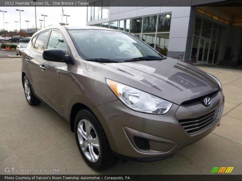 Chai Bronze / Taupe 2012 Hyundai Tucson GL
