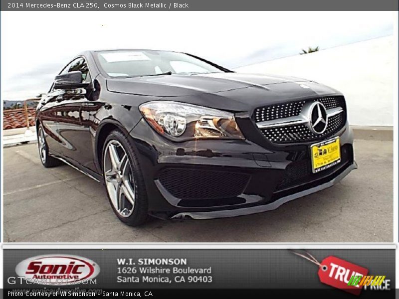 Cosmos Black Metallic / Black 2014 Mercedes-Benz CLA 250