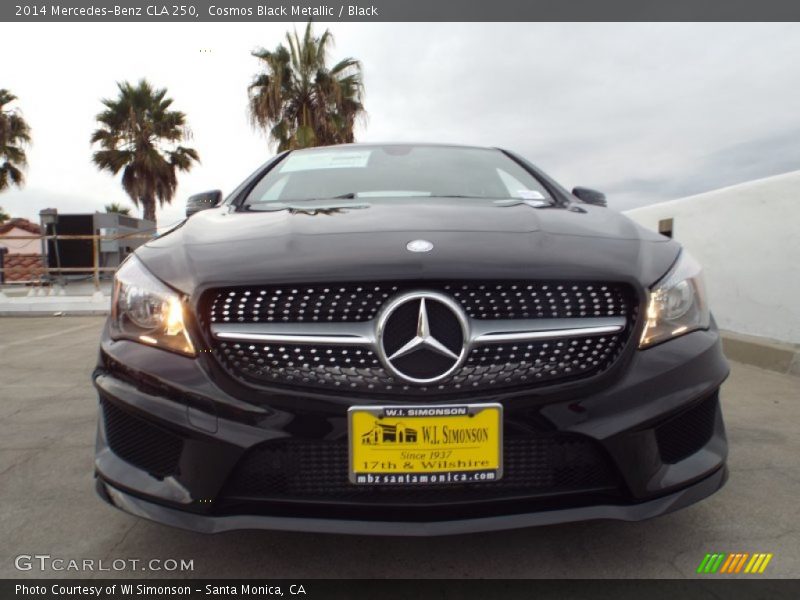 Cosmos Black Metallic / Black 2014 Mercedes-Benz CLA 250