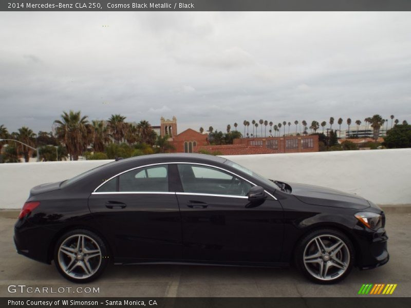 Cosmos Black Metallic / Black 2014 Mercedes-Benz CLA 250
