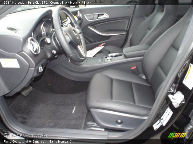 Cosmos Black Metallic / Black 2014 Mercedes-Benz CLA 250