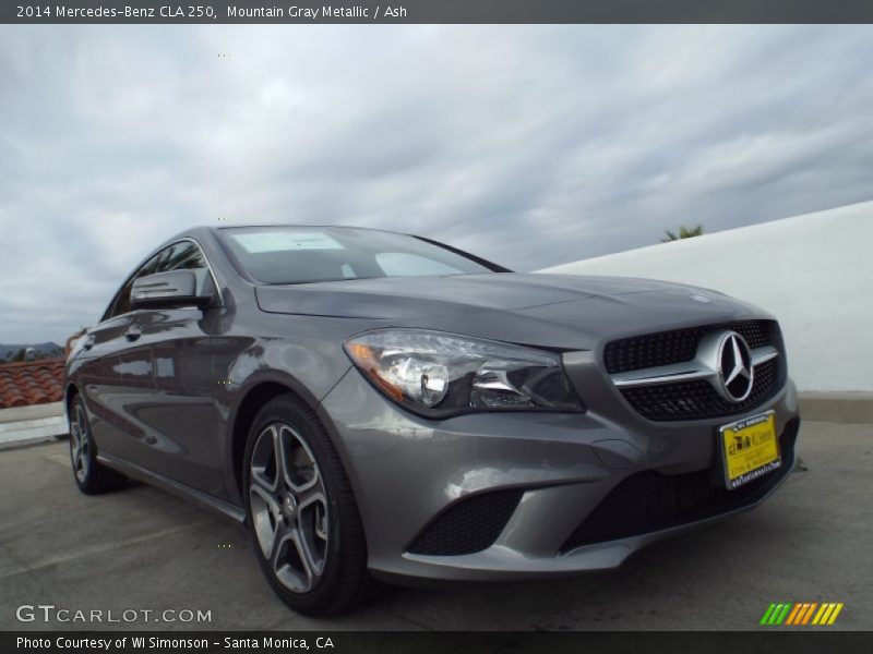 Mountain Gray Metallic / Ash 2014 Mercedes-Benz CLA 250