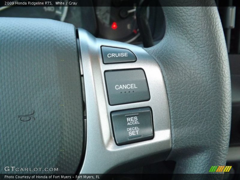 Controls of 2009 Ridgeline RTS