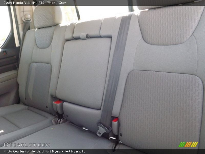 White / Gray 2009 Honda Ridgeline RTS