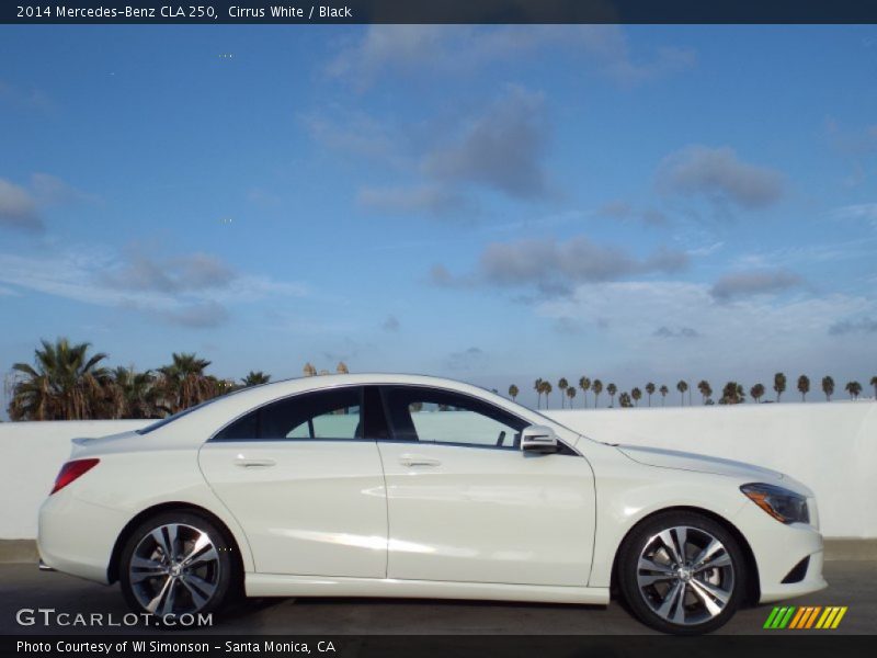 Cirrus White / Black 2014 Mercedes-Benz CLA 250