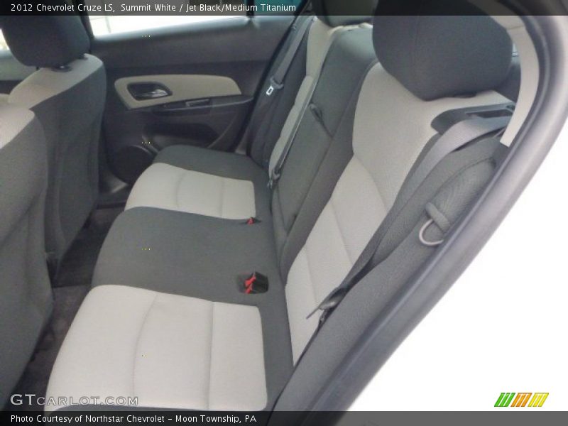 Summit White / Jet Black/Medium Titanium 2012 Chevrolet Cruze LS