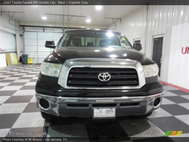 Black / Graphite Gray 2007 Toyota Tundra SR5 Double Cab