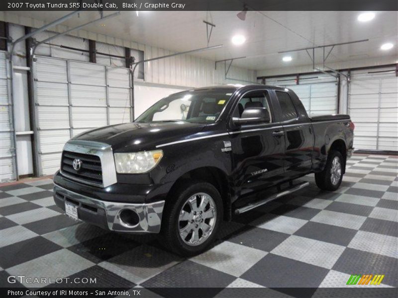 Black / Graphite Gray 2007 Toyota Tundra SR5 Double Cab