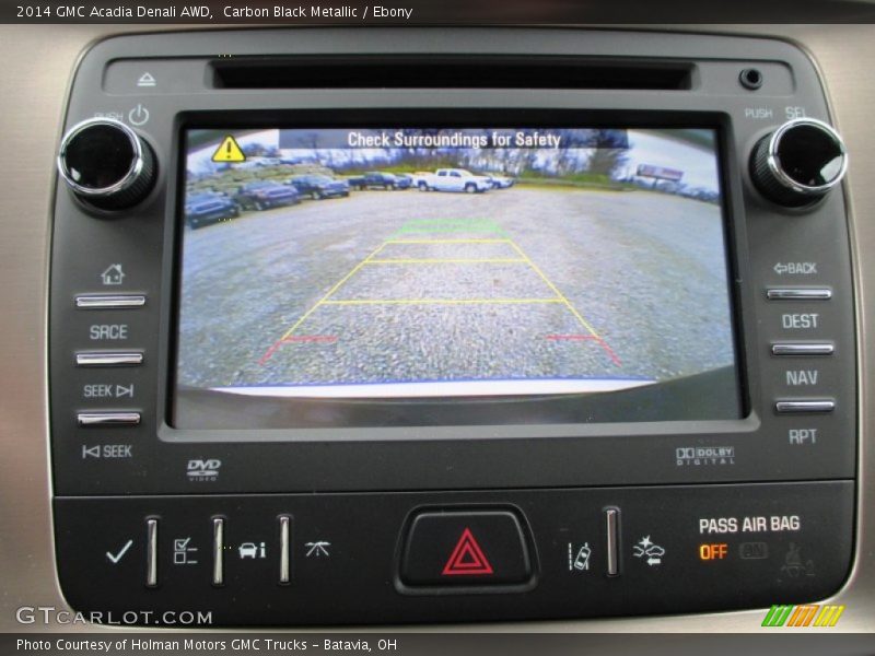 Carbon Black Metallic / Ebony 2014 GMC Acadia Denali AWD