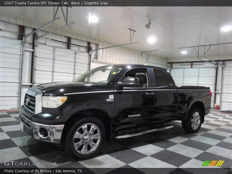 Black / Graphite Gray 2007 Toyota Tundra SR5 Double Cab
