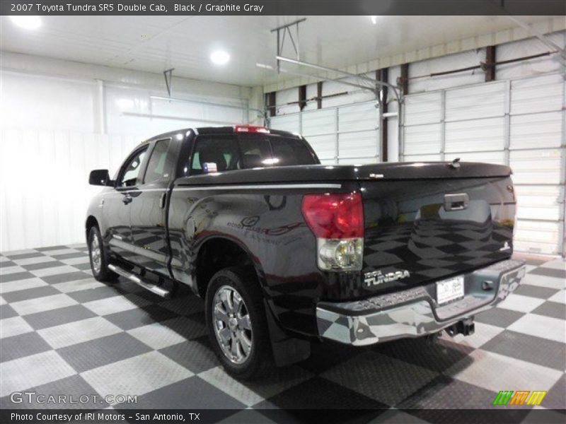 Black / Graphite Gray 2007 Toyota Tundra SR5 Double Cab