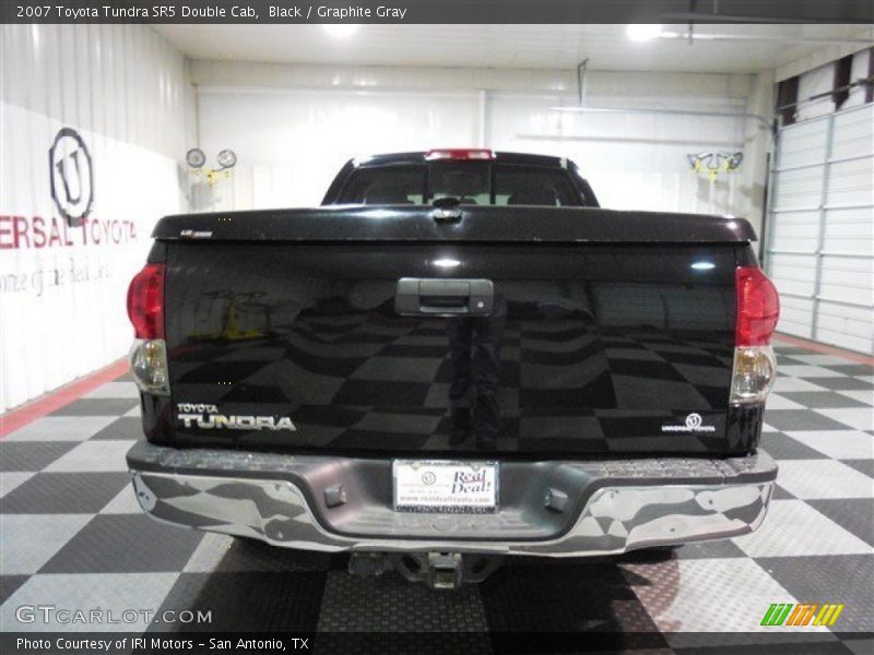 Black / Graphite Gray 2007 Toyota Tundra SR5 Double Cab