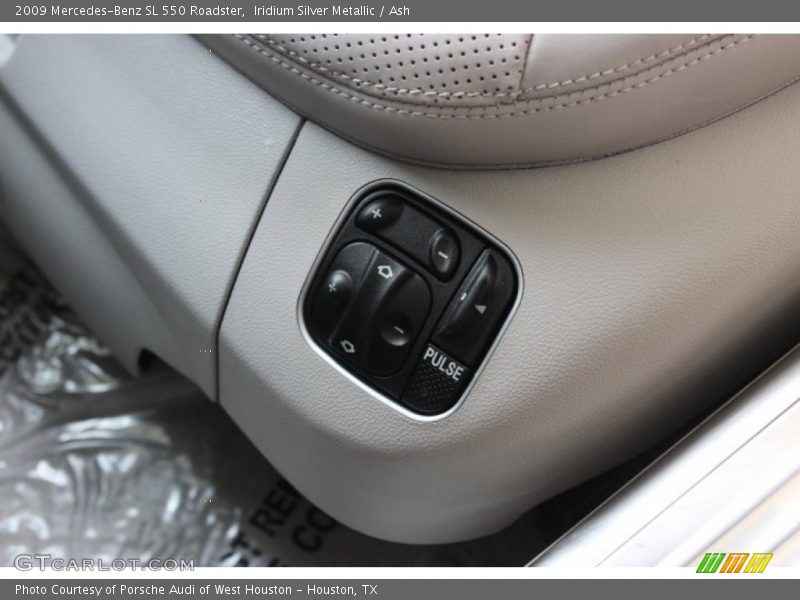 Iridium Silver Metallic / Ash 2009 Mercedes-Benz SL 550 Roadster