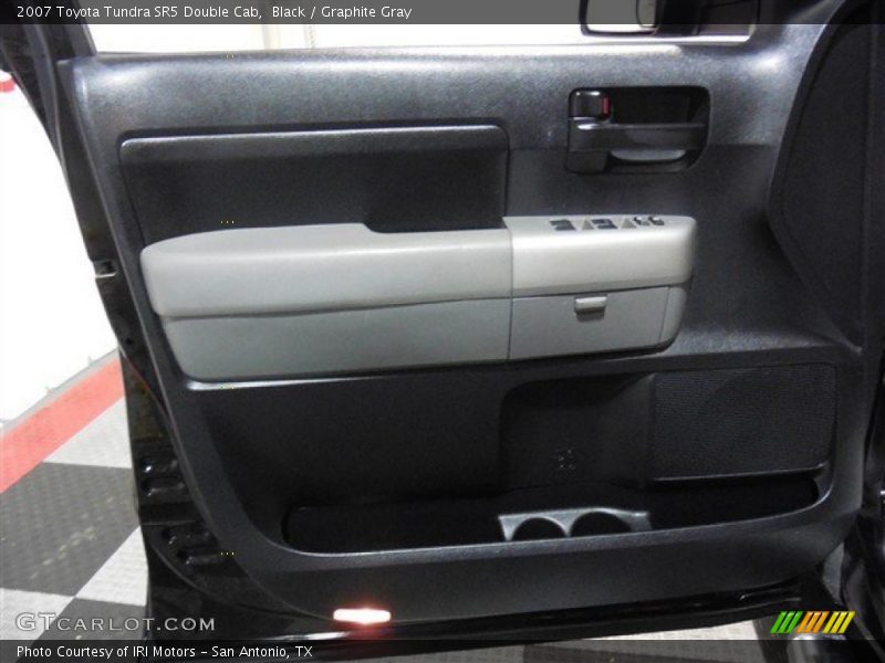 Black / Graphite Gray 2007 Toyota Tundra SR5 Double Cab