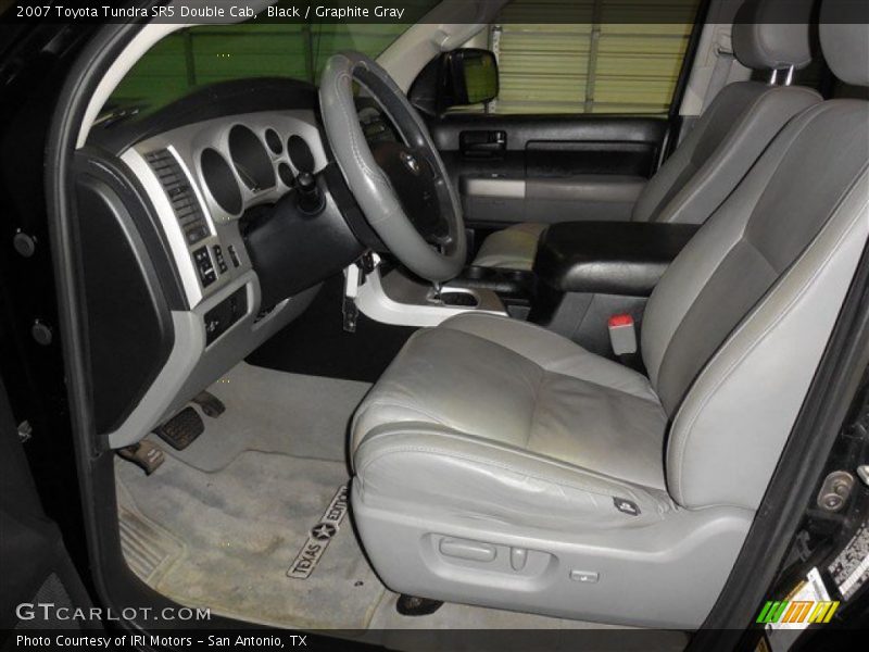 Black / Graphite Gray 2007 Toyota Tundra SR5 Double Cab