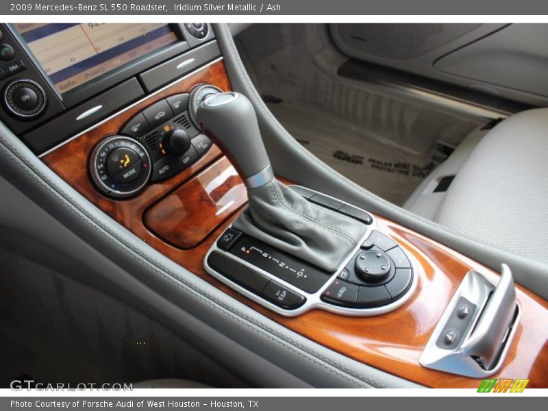 Iridium Silver Metallic / Ash 2009 Mercedes-Benz SL 550 Roadster