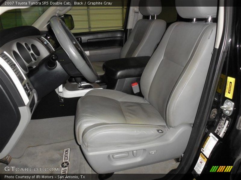 Black / Graphite Gray 2007 Toyota Tundra SR5 Double Cab