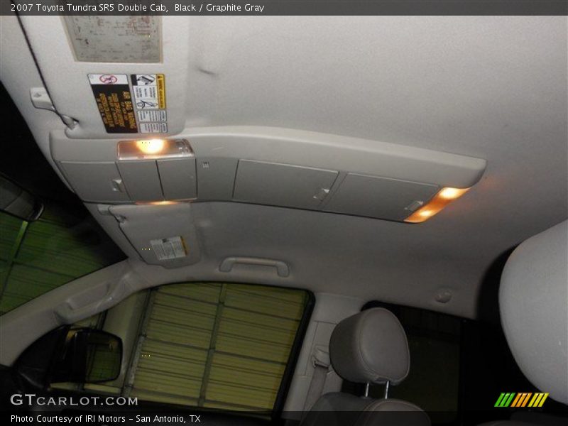 Black / Graphite Gray 2007 Toyota Tundra SR5 Double Cab