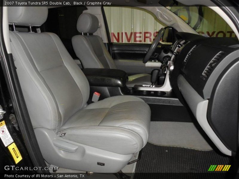 Black / Graphite Gray 2007 Toyota Tundra SR5 Double Cab