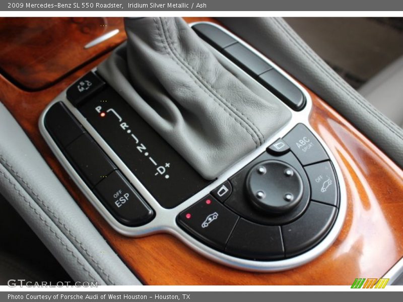 Iridium Silver Metallic / Ash 2009 Mercedes-Benz SL 550 Roadster