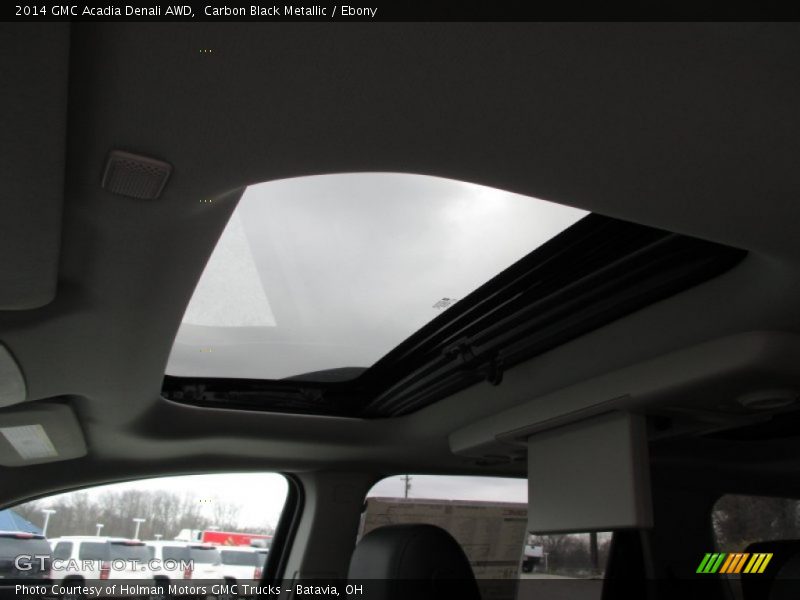 Carbon Black Metallic / Ebony 2014 GMC Acadia Denali AWD