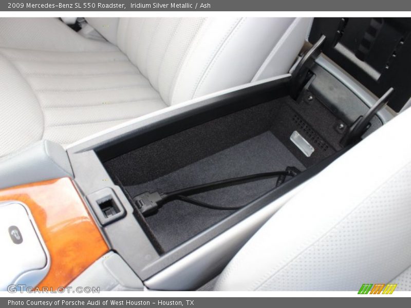 Iridium Silver Metallic / Ash 2009 Mercedes-Benz SL 550 Roadster