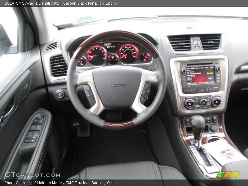 Carbon Black Metallic / Ebony 2014 GMC Acadia Denali AWD