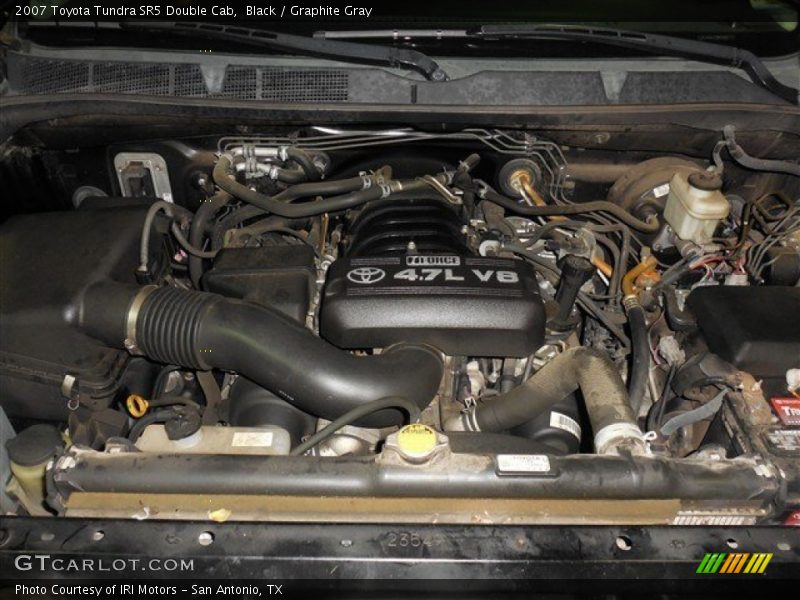 Black / Graphite Gray 2007 Toyota Tundra SR5 Double Cab