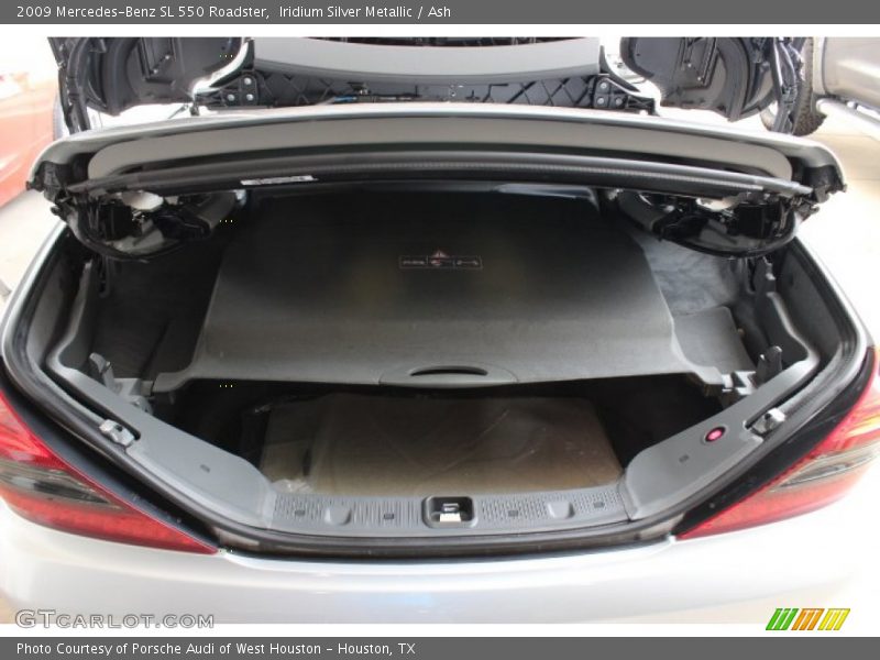 Iridium Silver Metallic / Ash 2009 Mercedes-Benz SL 550 Roadster