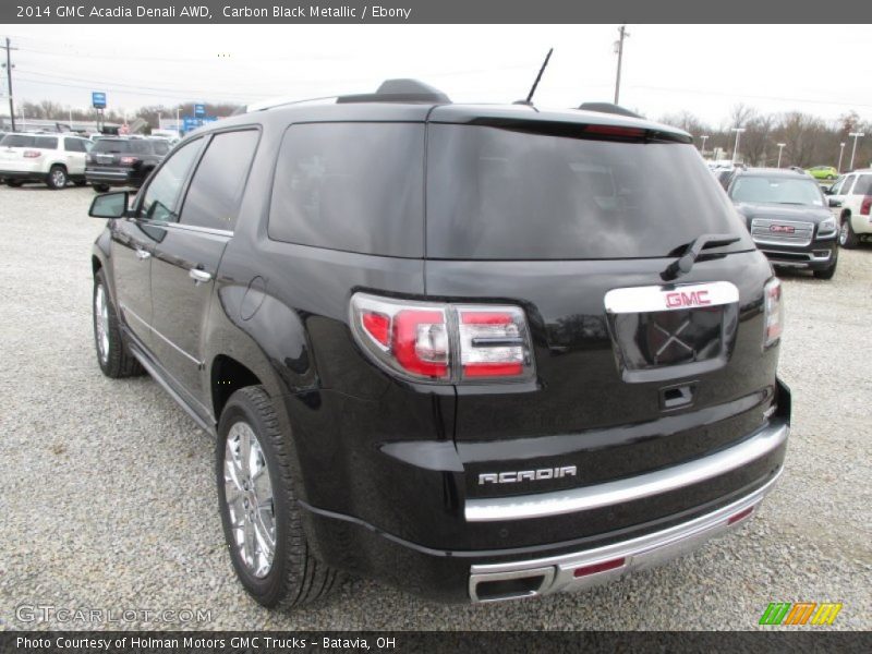 Carbon Black Metallic / Ebony 2014 GMC Acadia Denali AWD