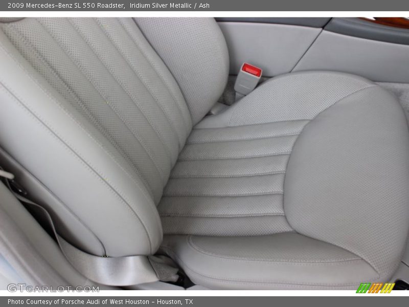 Iridium Silver Metallic / Ash 2009 Mercedes-Benz SL 550 Roadster