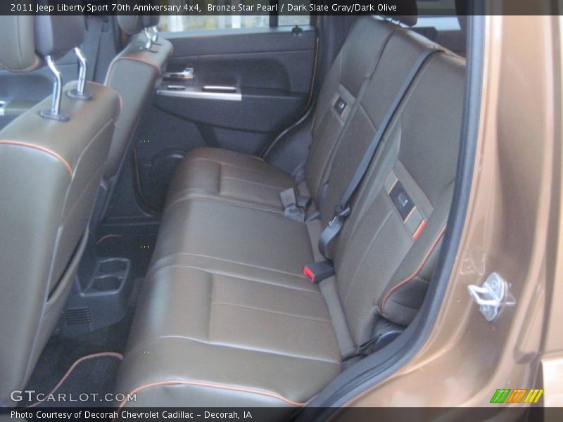Bronze Star Pearl / Dark Slate Gray/Dark Olive 2011 Jeep Liberty Sport 70th Anniversary 4x4