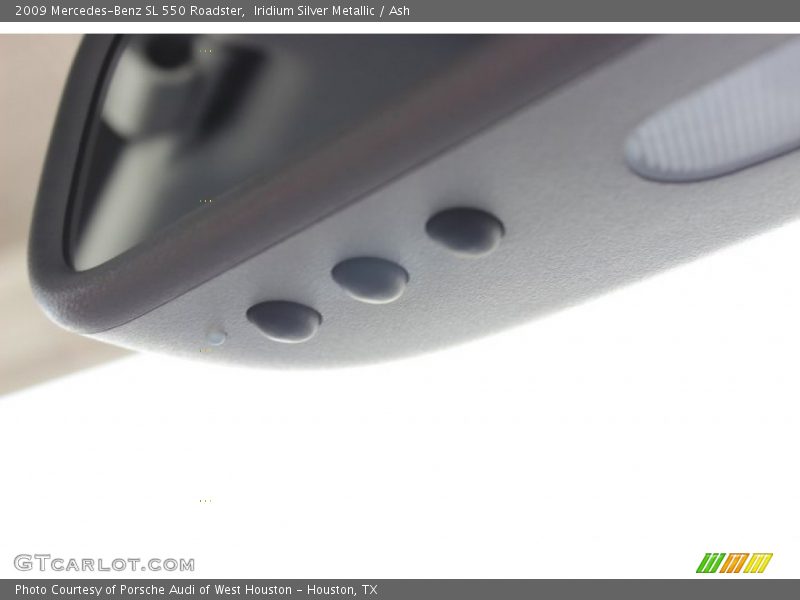 Iridium Silver Metallic / Ash 2009 Mercedes-Benz SL 550 Roadster
