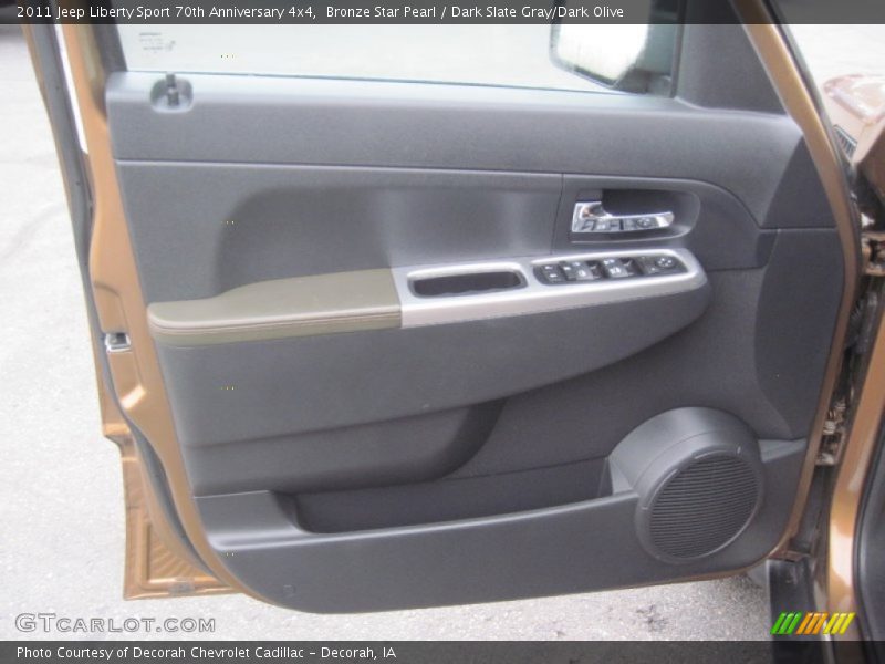 Bronze Star Pearl / Dark Slate Gray/Dark Olive 2011 Jeep Liberty Sport 70th Anniversary 4x4