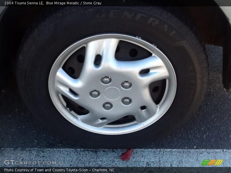 Blue Mirage Metallic / Stone Gray 2004 Toyota Sienna LE