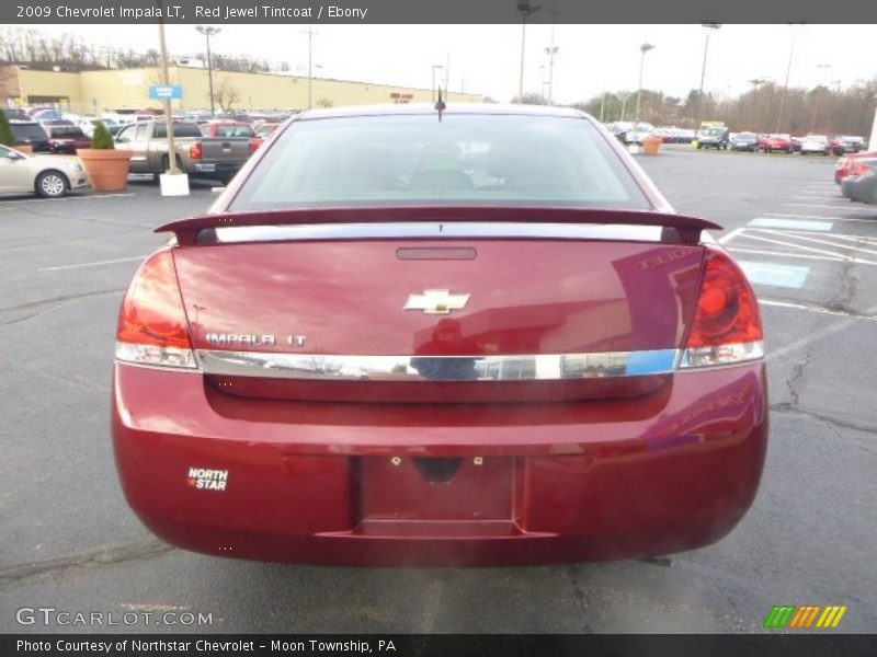 Red Jewel Tintcoat / Ebony 2009 Chevrolet Impala LT