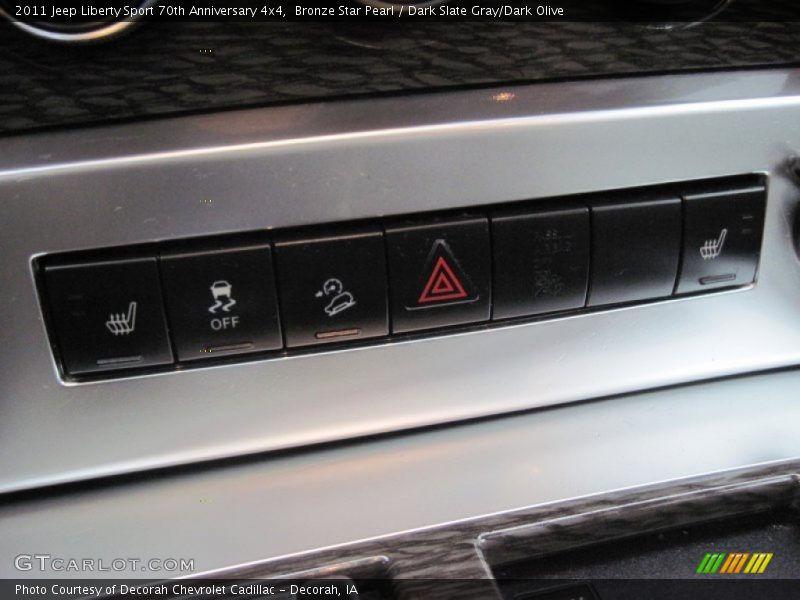 Bronze Star Pearl / Dark Slate Gray/Dark Olive 2011 Jeep Liberty Sport 70th Anniversary 4x4