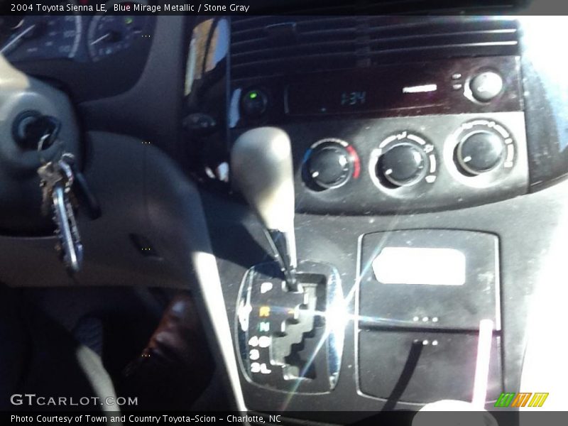 Blue Mirage Metallic / Stone Gray 2004 Toyota Sienna LE