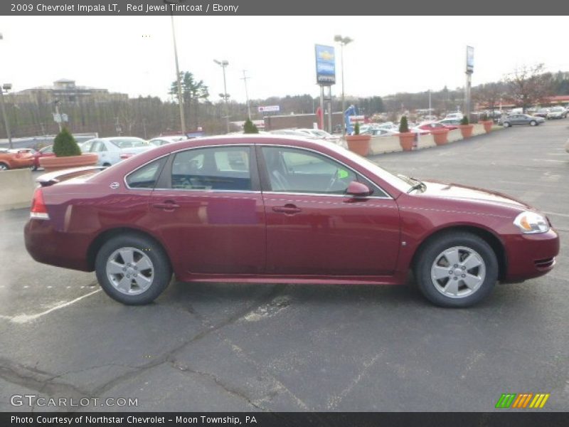 Red Jewel Tintcoat / Ebony 2009 Chevrolet Impala LT
