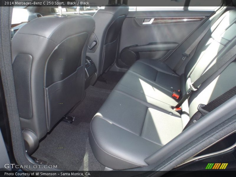Black / Black 2014 Mercedes-Benz C 250 Sport
