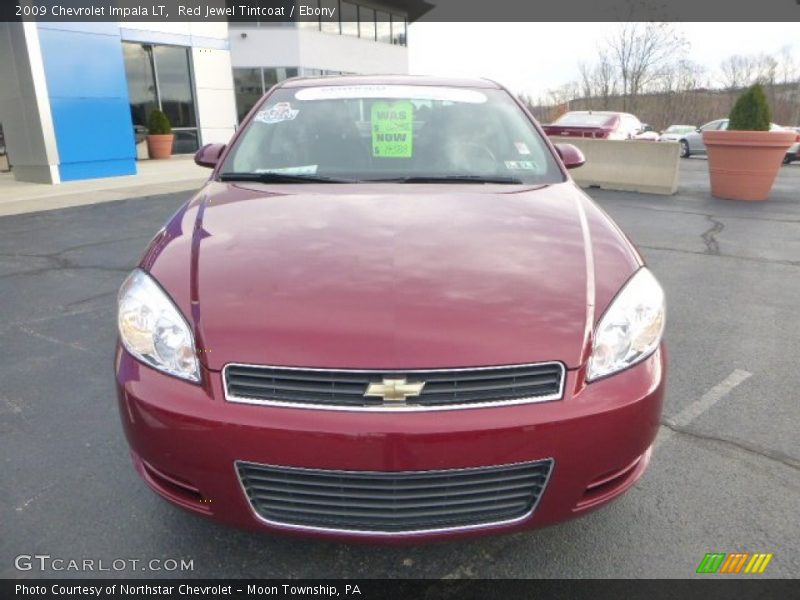 Red Jewel Tintcoat / Ebony 2009 Chevrolet Impala LT