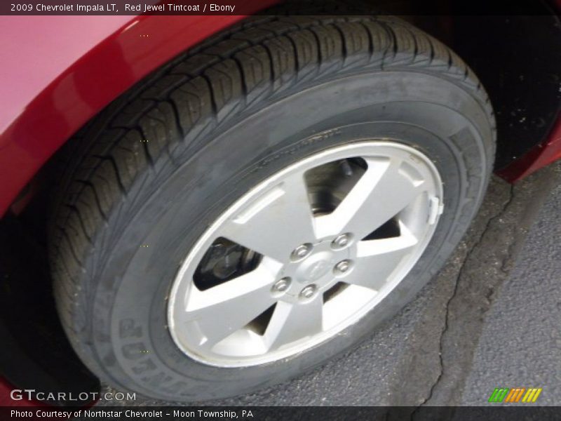 Red Jewel Tintcoat / Ebony 2009 Chevrolet Impala LT