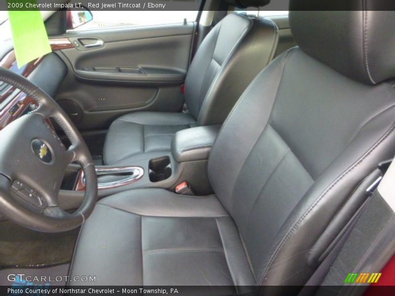 Red Jewel Tintcoat / Ebony 2009 Chevrolet Impala LT