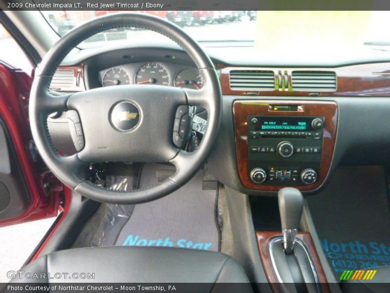 Red Jewel Tintcoat / Ebony 2009 Chevrolet Impala LT