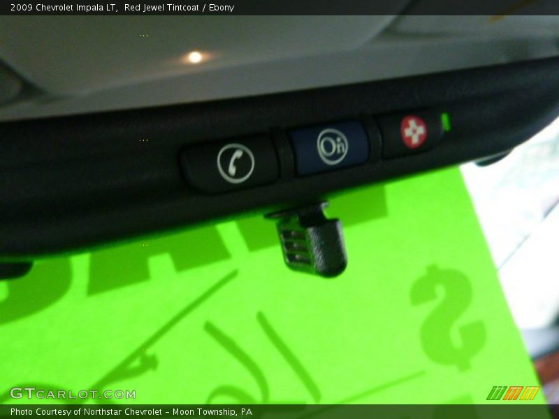 Red Jewel Tintcoat / Ebony 2009 Chevrolet Impala LT