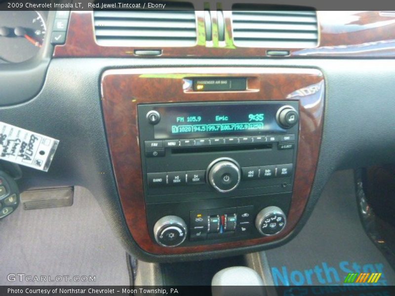 Red Jewel Tintcoat / Ebony 2009 Chevrolet Impala LT