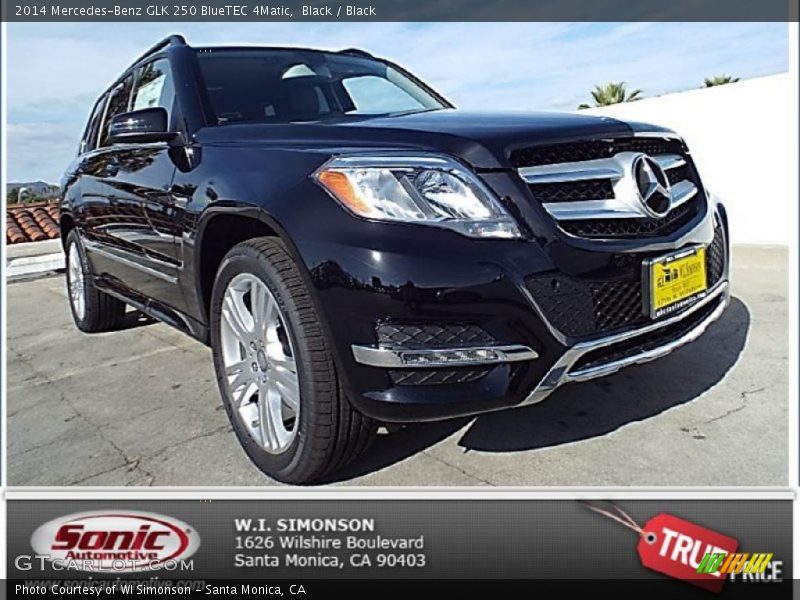 Black / Black 2014 Mercedes-Benz GLK 250 BlueTEC 4Matic