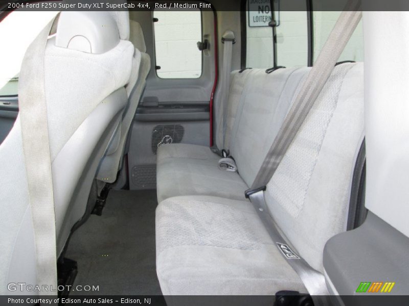 Red / Medium Flint 2004 Ford F250 Super Duty XLT SuperCab 4x4