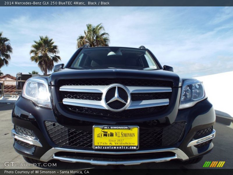 Black / Black 2014 Mercedes-Benz GLK 250 BlueTEC 4Matic
