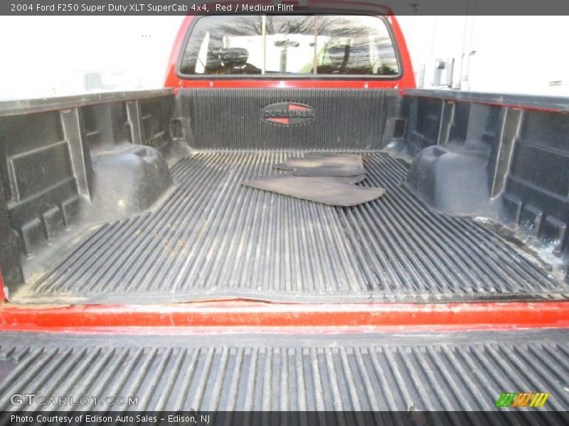 Red / Medium Flint 2004 Ford F250 Super Duty XLT SuperCab 4x4